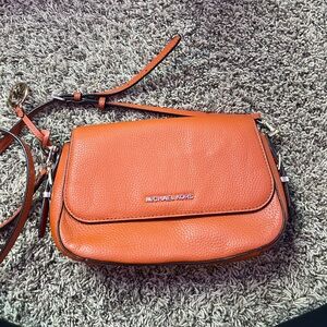 Orange Michael Kors purse